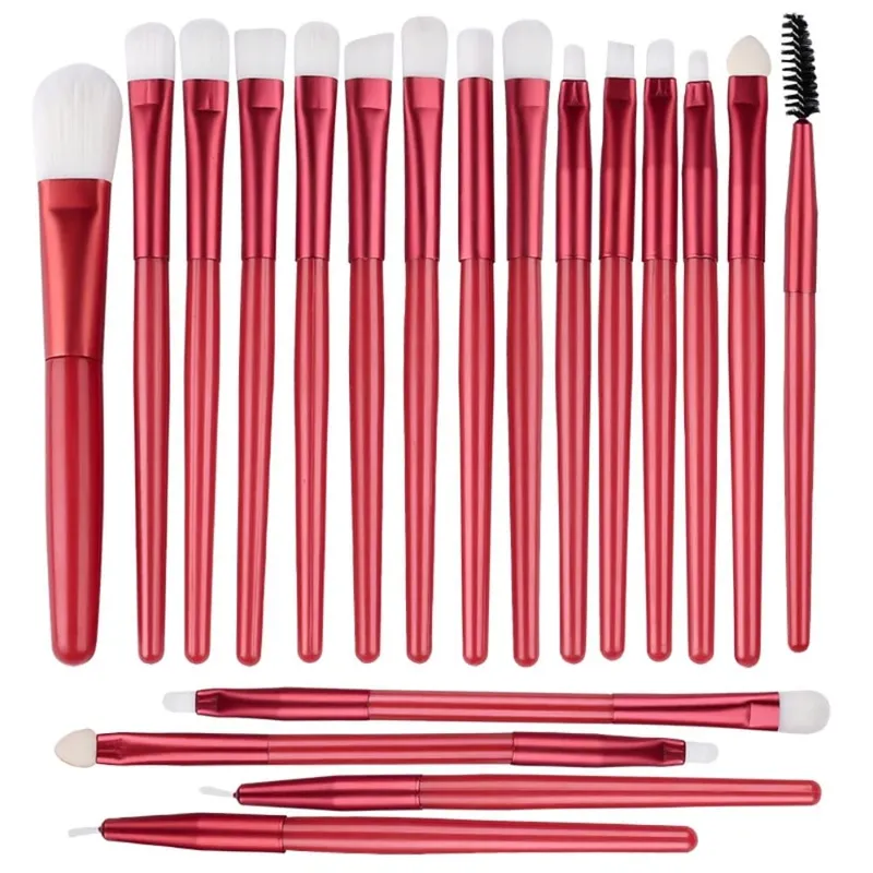 20PCS Detail Makeup Brushes Kit Soft Bristles Concealer Eyeliner Brush Eyeshadow Shader Brush Facial Cosmetic Beauty Tools — image 11