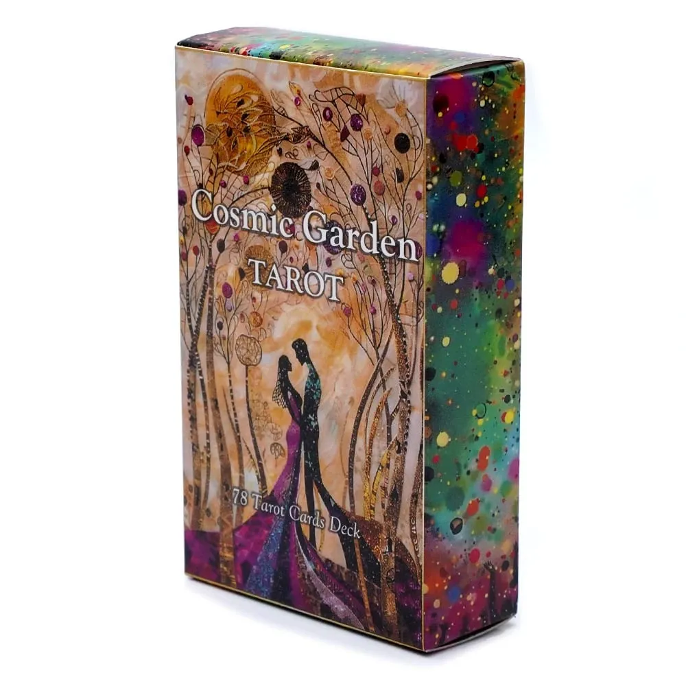 Cosmic Garden Tarot Cards Tarot Deck Fortune Telling Game Card Divination Fate Party Oracle CardBoard Game Family Party Game