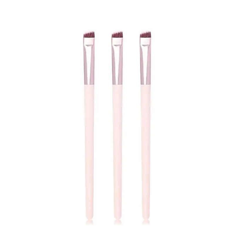 Flat Eyeliner Make up Brush Super Thin Angled Eyeliner Eyebrow Makeup Brushes Professional Exquisite Fine Eyebrow Makeup Tools