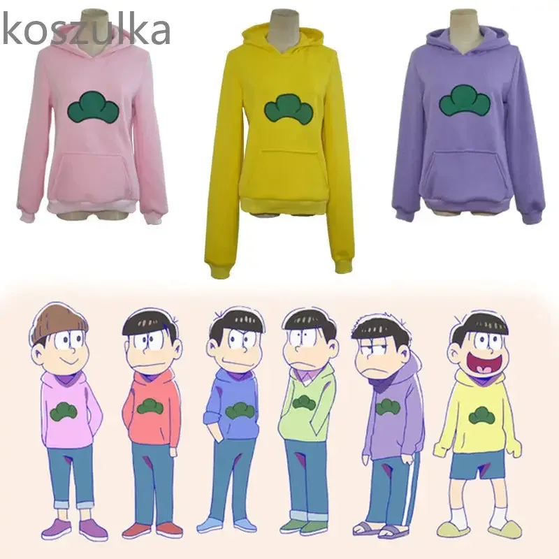 2025 Osomatsu San Hoodie Cosplay Costumes Karamatsu Anime Harajuku Matsuno Ichimatsu Osomatsu-san Hoodies Sweatshirts Kpop Cloth