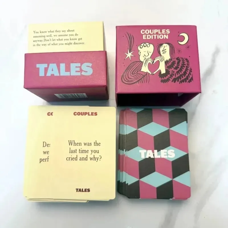 Conversation Card Game Couples & Family Edition Interactive Question Cards Party Family Couple Dialogue Game Toy Gift