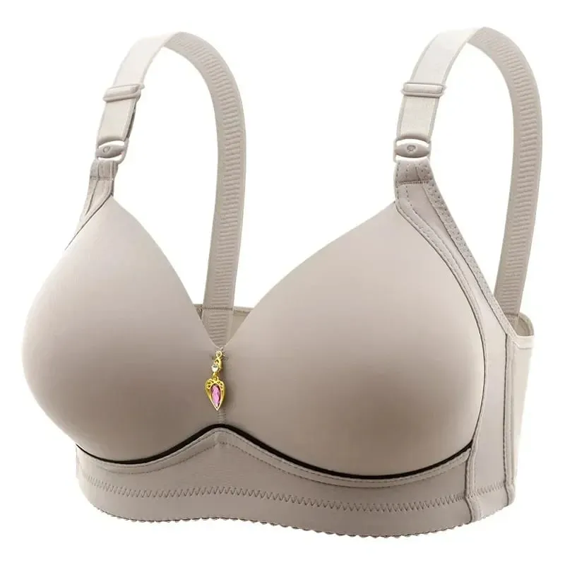Size 36-46 Seamless Bras Women Underwear Push up Brassiere Glossy Comfort Bralette Female Thin Lingerie — image 10
