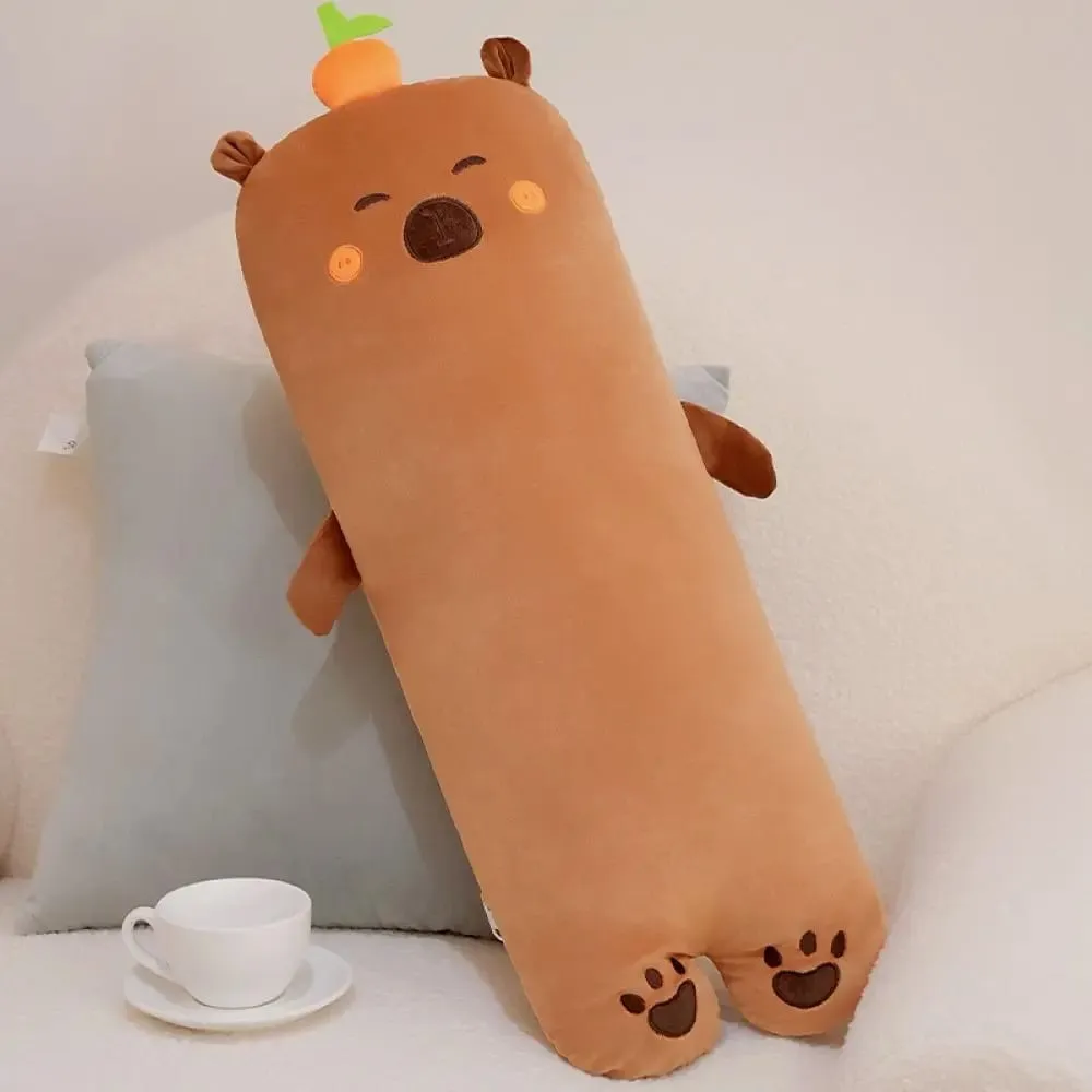 70cm Capybara Decorative Pillow Comfortable Cute Style Cushion Soft Sofa Bed Living Room Hug Pillow For Home Decoration