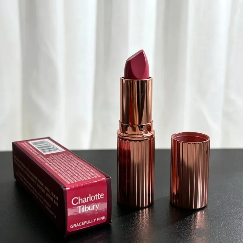 CT Snadno použitelná paleta očních stínů se 4 odstíny a 9 odstíny Charlotte Tilbury Lip Balm Pillow Talk Big Lip Plumpgasm Lip Blush Makeup Gift