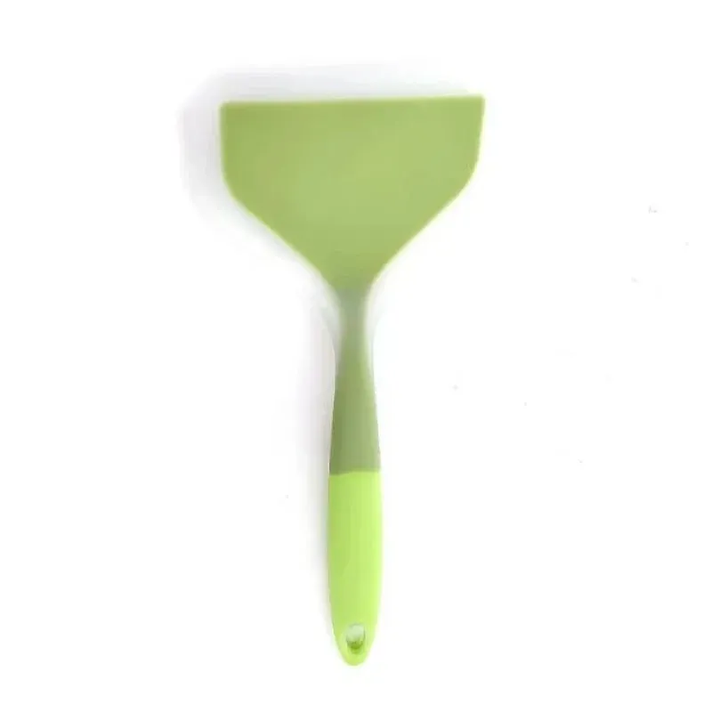 Silicone Spatula Household Egg Roll Spatula Heat-Resistant Non Stick Cooking Beef Meat Pancakes Kitchen Scrape Wide Pizza Shovel — image 9