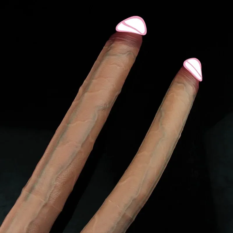 Silicone Double Ended Dildos Super Long Penis Vaginal G-spot Massage Orgasm Lesbian Masturbator anal plug Butt Plug Sex Toys