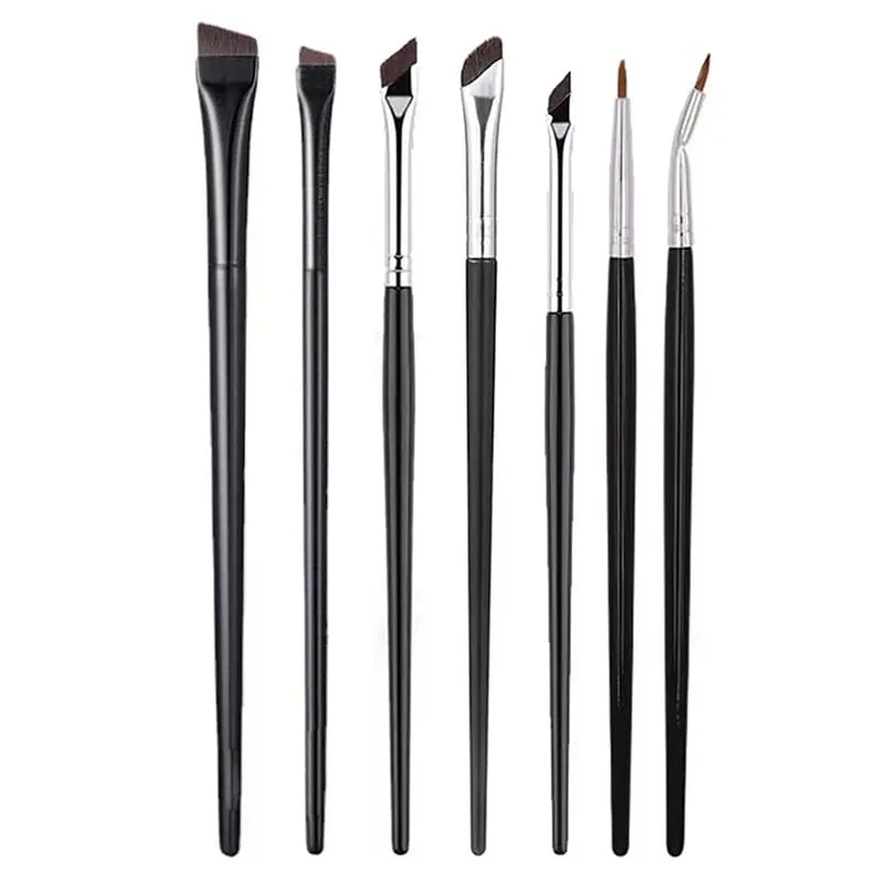 1pc Eyeliner Brushes Angled Liner Makeup Brush Pointing for Gel Liquid Powder Synthetic Hair Eyes Cosmetic Tools