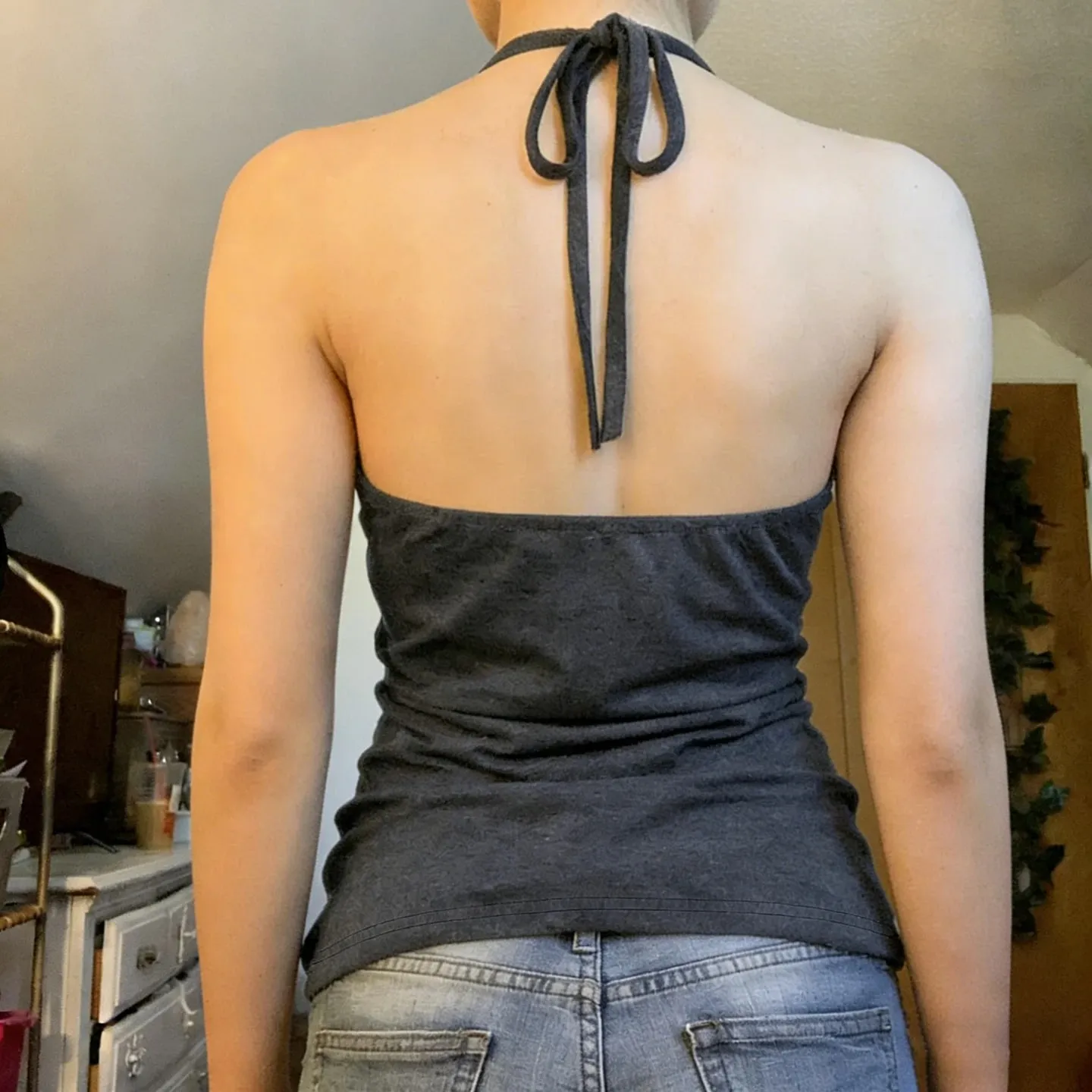 Sexy Lace Trim Slim Sleeveless Halter Crop Top Vintage Y2K Corset Tops Casual Basic Camis Women Summer Solid Vest 2026 — image 3