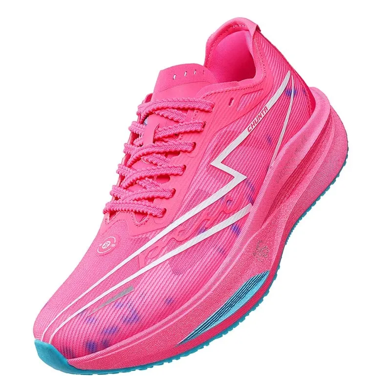 Men Casual Sports Running Shoes Carbon Plate Marathon Outdoors Breathable Lightweight Women Comfortable Athletic Sneakers Trail