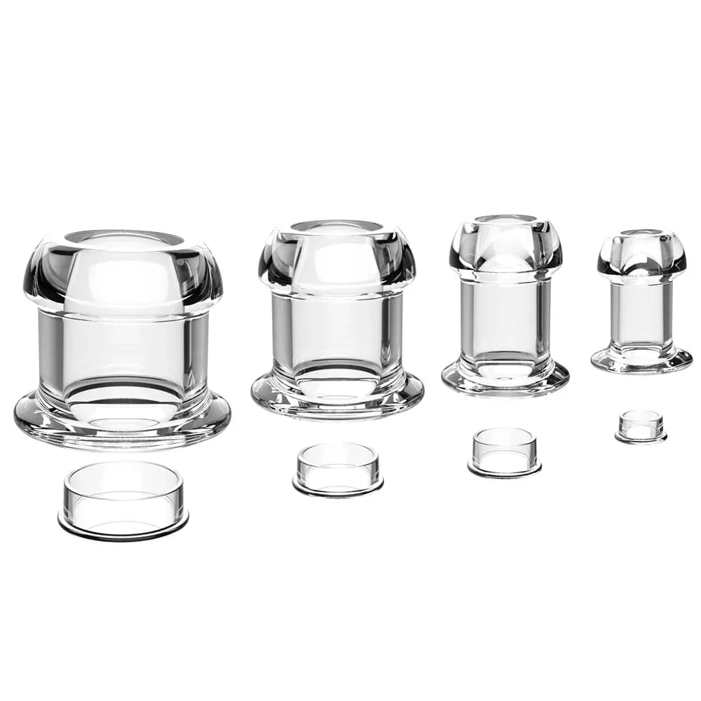 Tapón Anal hueco, tapones para los glúteos de silicona con tapón, dilatador Anal, expansión del túnel del ano, masaje de próstata, Juguetes sexuales para mujeres, hombres, Gay
