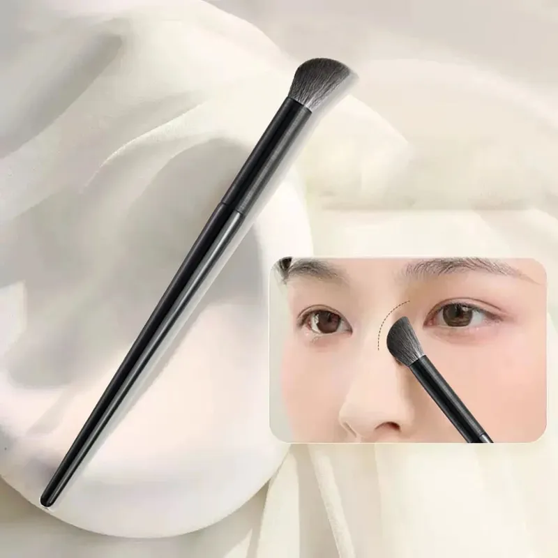 Natural Eye Makeup Brushes Set Eyeshadow Brush Eyebrow Contour Eyeliner Brush Women Eyes Cosmetic Blending Detail Make Up Tools