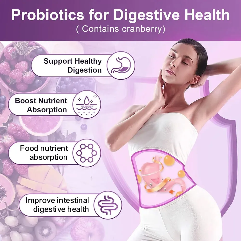 Women’s Probiotic 120 Caps 180 Billion CFU 18 Strains Digestive Immune Vaginal & Urinary Health Shelf Stable Gluten Free — image 5