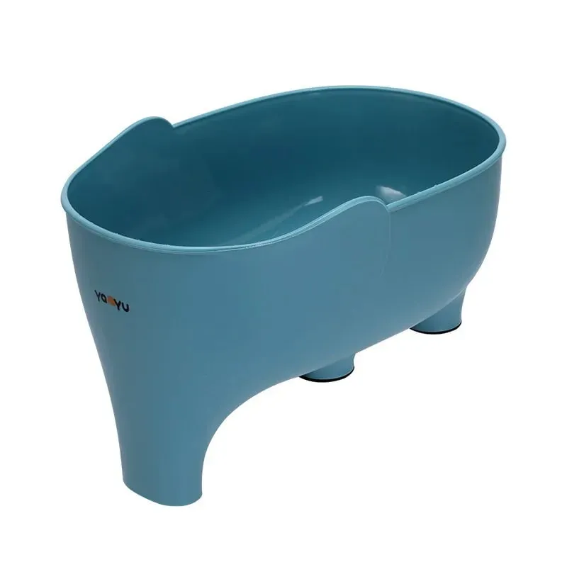 Panier de vidange en forme d'éléphant pour évier, panier de lavage de fruits et légumes, égouttoir suspendu, accessoires de rangement de cuisine polyvalents