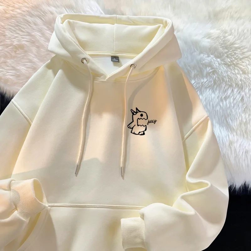 Men's Spring Autumn Hoodie 2026 Fashion Brand Personalized Monster Print Top Multi-Functional Casual Streetwear — image 8