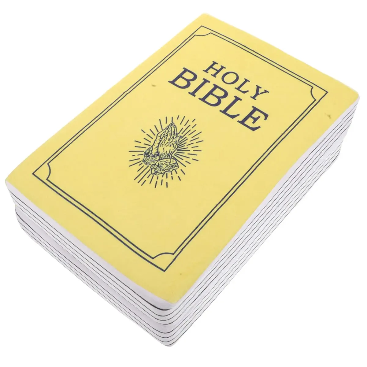 Bible Pillow Soft Cushion Book Shape Decorative Throw Pillow for Sofa Chair Bed Christian Home Bedroom Couch Accent