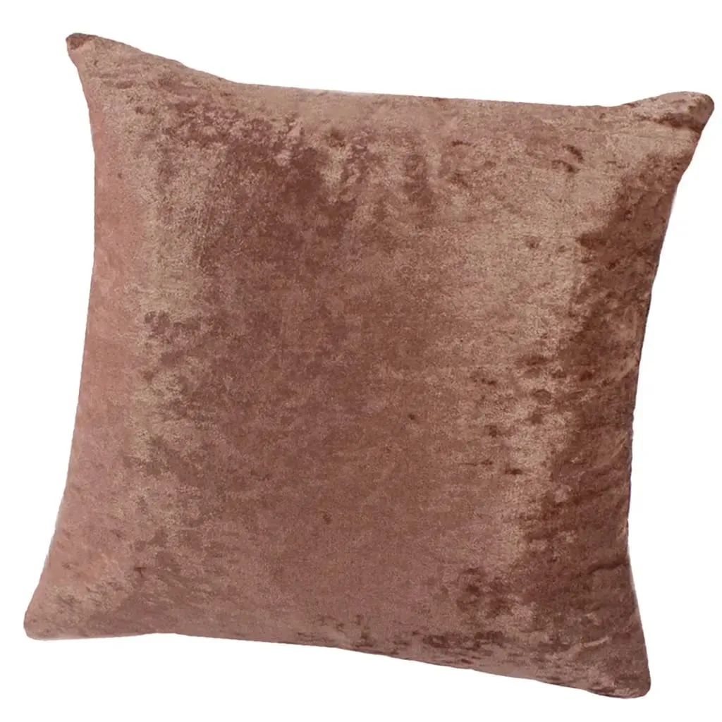 Plush Velvet Throw Pillow Cover Invisible Zipper Soft Cushion Case for Couch or Bed Decorative Pillows