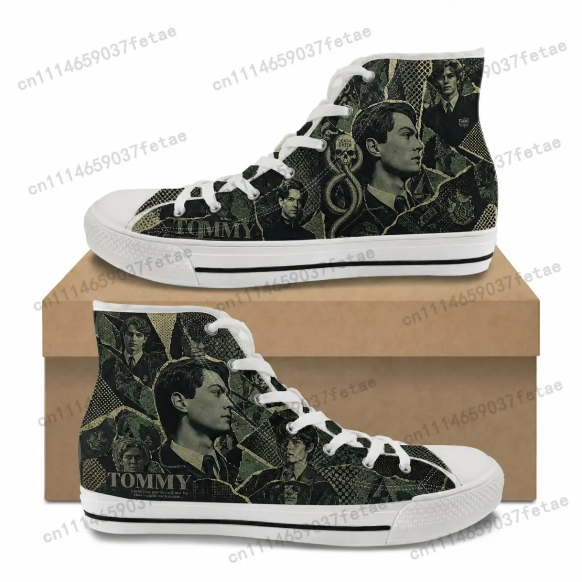 Tom Riddle Low Top High Quality Sneakers Teenager Canvas Sneaker Mens Womens Casual Couple Shoes Customization Shoe
