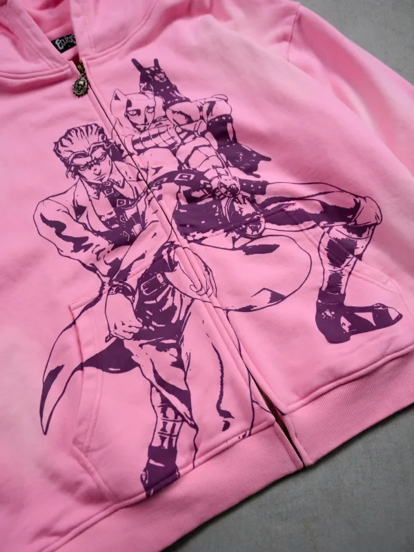 Jojo Bizarre Adventure Hoodies Women Y2k Oversized Hoodie Hip Hop Couples Harajuku Street Men Sweatshirt Anime Clothes