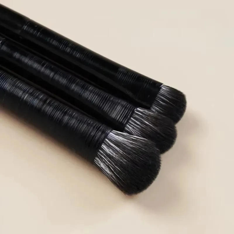 6Pcs Natural Eye Makeup Brushes Set Eyeshadow Brush Eyebrow Contour Eyeliner Brush Eyes Cosmetic Blending Detail Make Up Tools