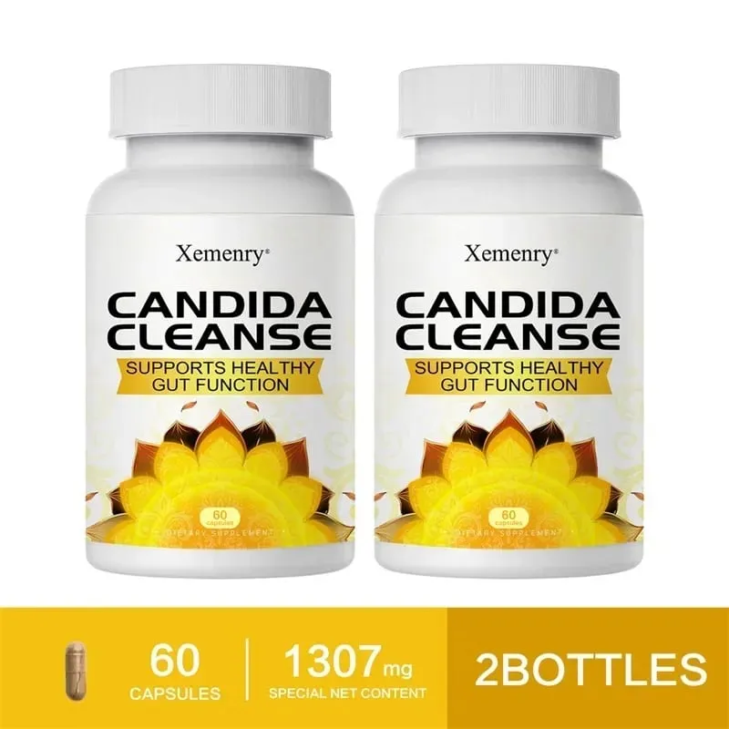 Candida Cleanse - Bevordert darmreiniging en ontgifting Verbetert de spijsvertering en verlicht constipatie en een opgeblazen gevoel
