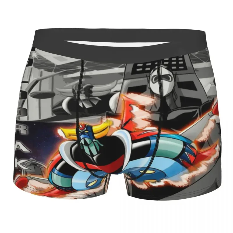 Custom Novelty Goldorak Ufo Robot Grendizer Boxers Shorts Panties Male Underpants Breathbale Briefs Underwear — image 16
