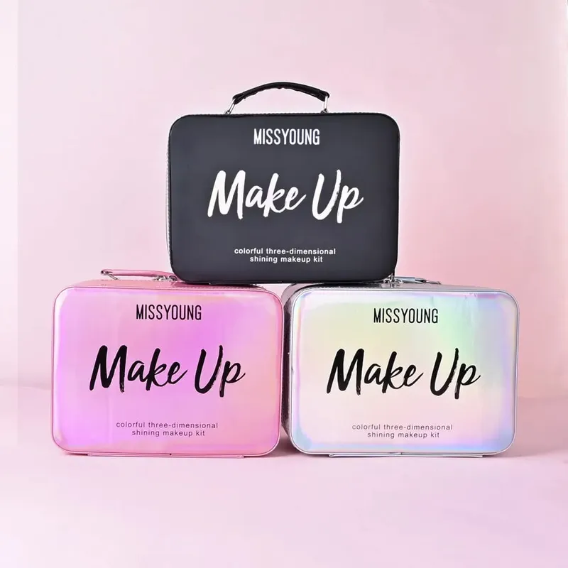 Popular 36 pçs conjunto de beleza maquiagem delineador blush batom facial kit de maquiagem diária feminino feriado presente de aniversário conjunto — image 4