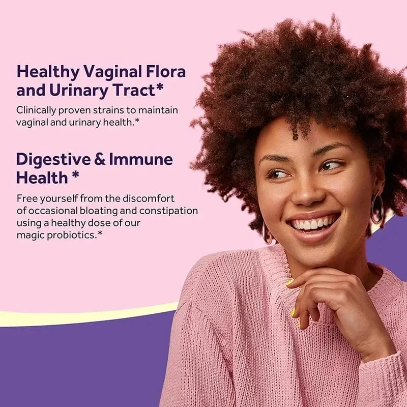Women’s Probiotic - Improves Intestinal Health Improves Digestion and Relieves Bloating and Gas