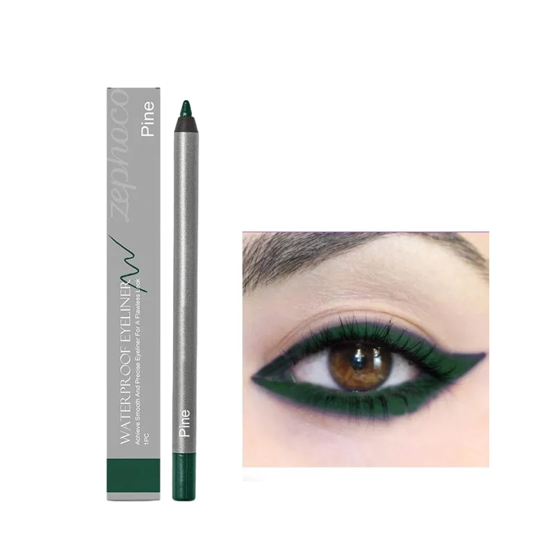 Waterproof Eyeliner Pen Natural Outline Line Quick-Drying Beginner-Friendly Eye Makeup Anti Smudge Eyeliner Eyes Makeup Cosmetic