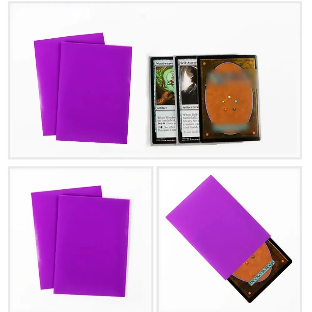 50 peças 66x91mm fosco sólido tamanho padrão mangas de cartão toploading cartões protetores capa de cartão para mgt/ptcg