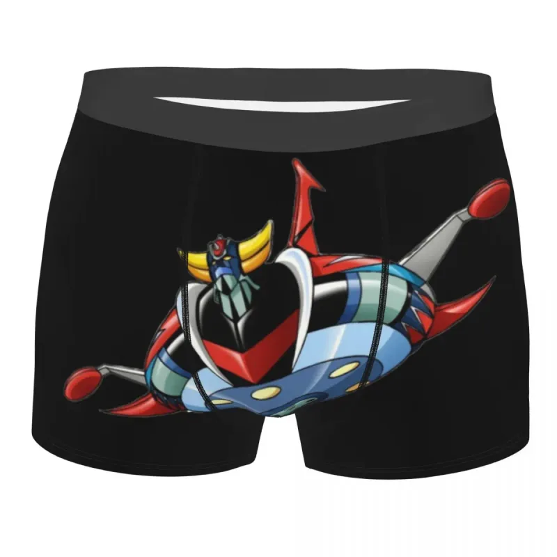 Custom Novelty Goldorak Ufo Robot Grendizer Boxers Shorts Panties Male Underpants Breathbale Briefs Underwear — image 26
