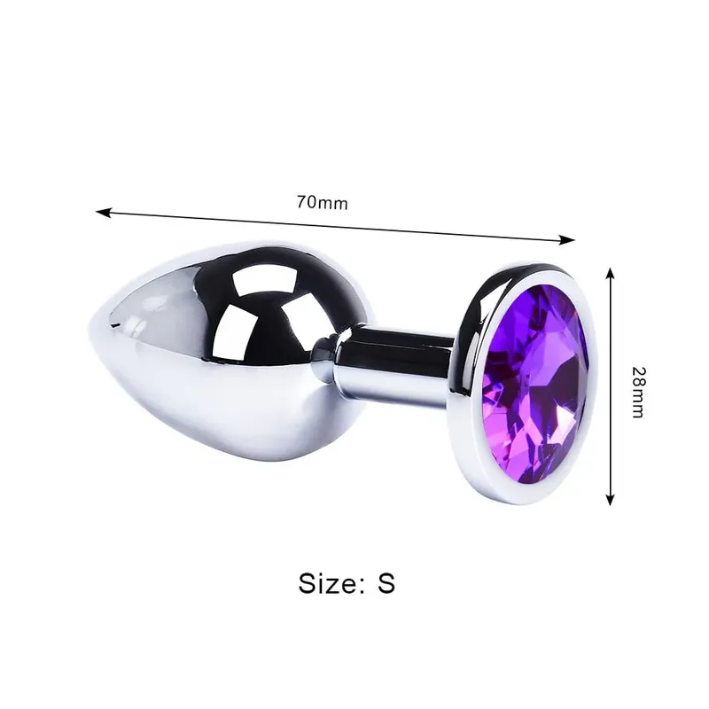 Plush Rabbit Tail Fox Tail Anal Plug Metal Butt Plug Prostate Massager BDSM Cosplay Erotic Sex Toy for Women Adults Sex Toy Gift