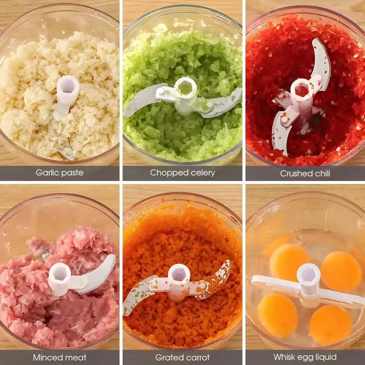 1 Keping 520ml/900ml Engkol Tangan Manual Penumbuk Bawang Putih Penumbuk Bawang Putih Pengisar Daging Makanan Chopper Sayur Alat Dapur