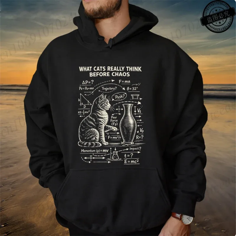 The Escape Plan Design Personalized Men Women Hoodies Sweatshirt Funny Science Teacher Physics Enthusiasts Fashion Brand Hoodies