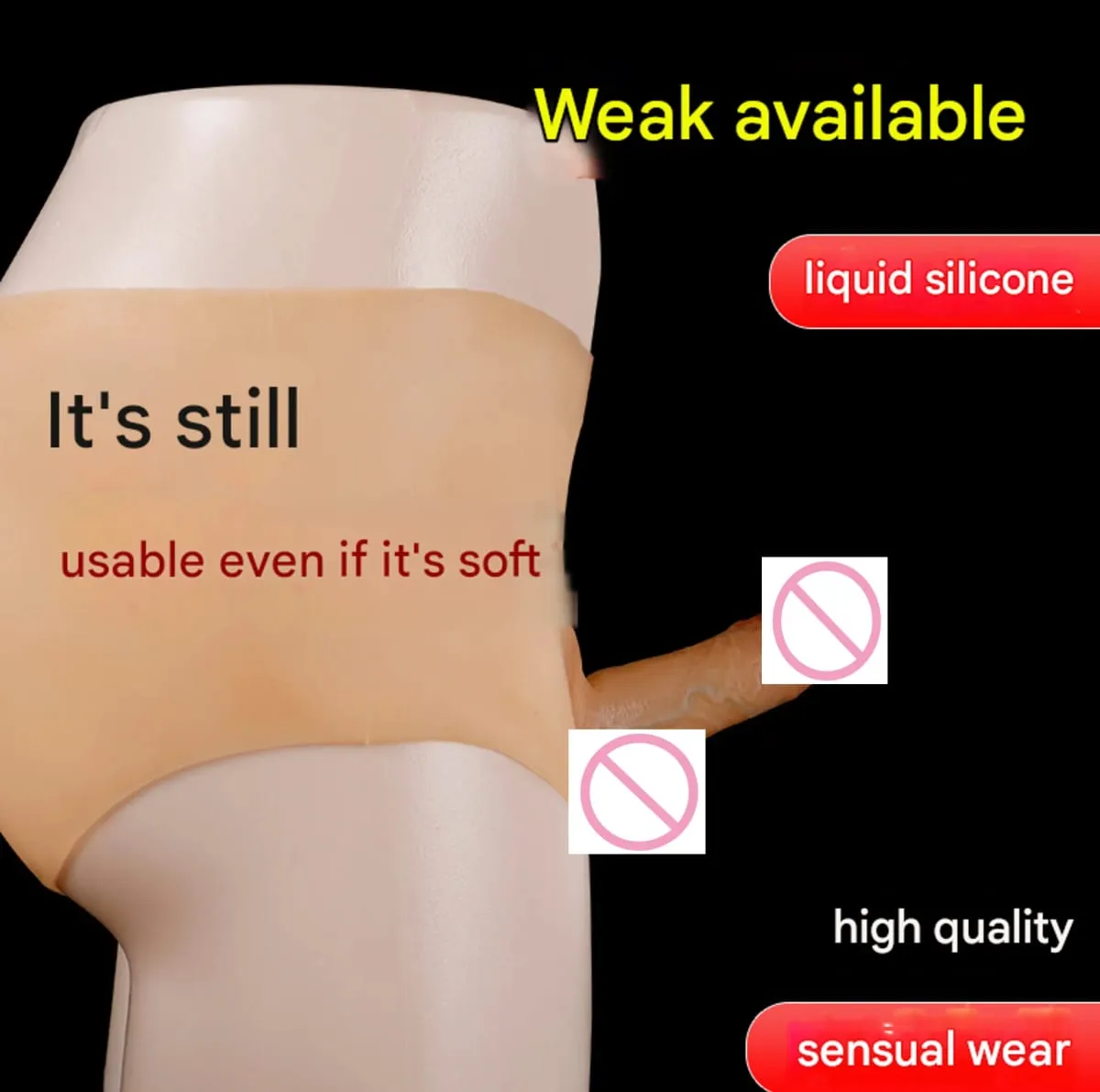 Realistic Hollow Feeling Silicone Skin Dildo Pants soft Penis Sleeve for Couples Strapon Sex toys dick men gay18 Panties Lesbian