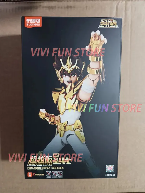 In Stock BLOKEES Saint Seiya CLASSIC CLASS Gold Saint Virgo Shaka Pisces Aphrodite Andromeda Cygnus EX Gold Assembled Model Toys — image 20