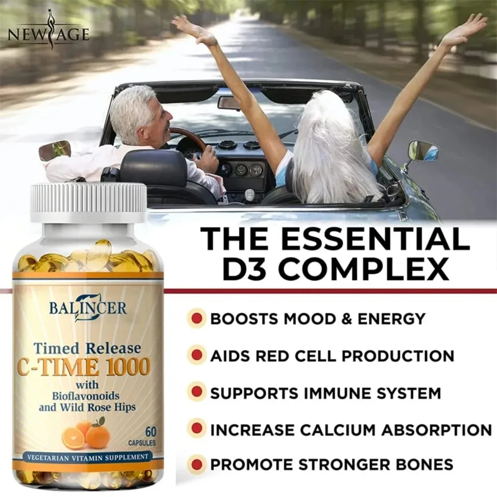 Vitamin C 1000mg Dietery Supplement | Non-GMO & Gluten Free Vegan