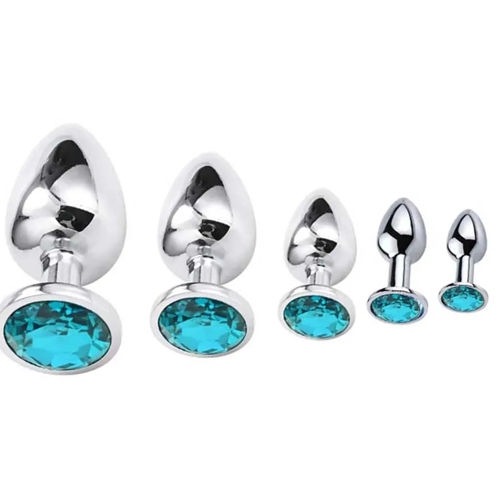 Stainless Steel round Butt Plug Anal Jewelry Stimulator Dildo for Couples Gay Sex Toys Adult Plug — image 1