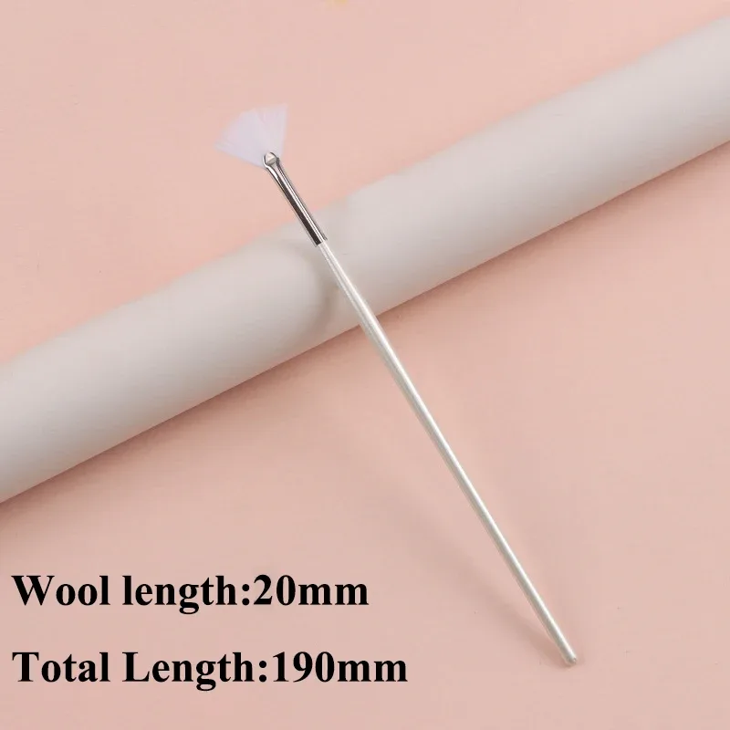 Praktikal na Facial Brushes Fan Makeup Brushes Portable Mask Brush Mga Cosmetic Tool para sa Babae Flexible Facial Soft Mask Applicator — image 16