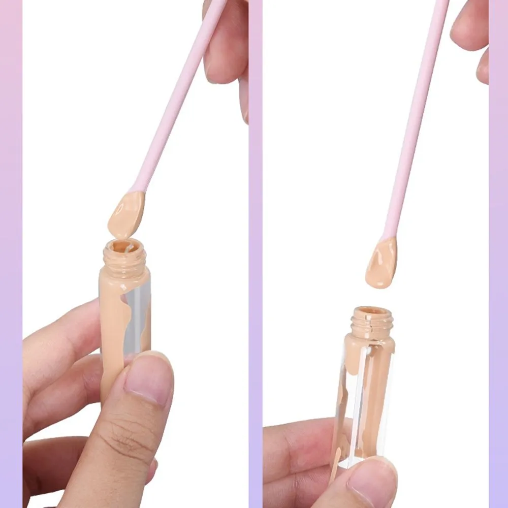 3Pcs/Set Cream Last Drop Scoop Face Mask Brush Beauty Tools Silicone Spatula Deep Bottle Scraper Makeup Brushes Cosmetics Spoon