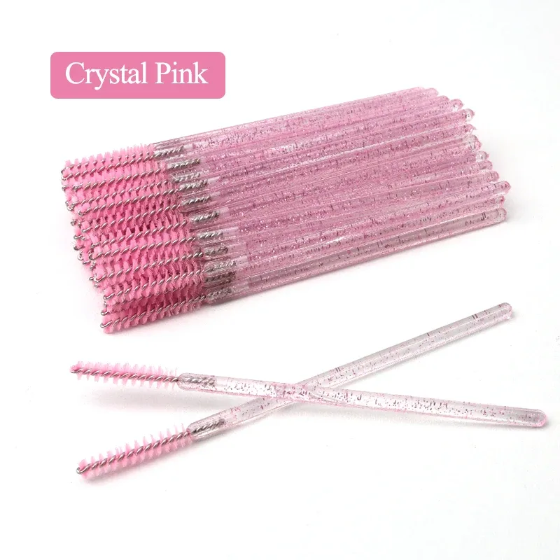 50/100pcs Disposable Mascara Wands Eyelash Spoolies Brushes Micro Lash Extension Tool Makeup Beauty Cosmetic Supply