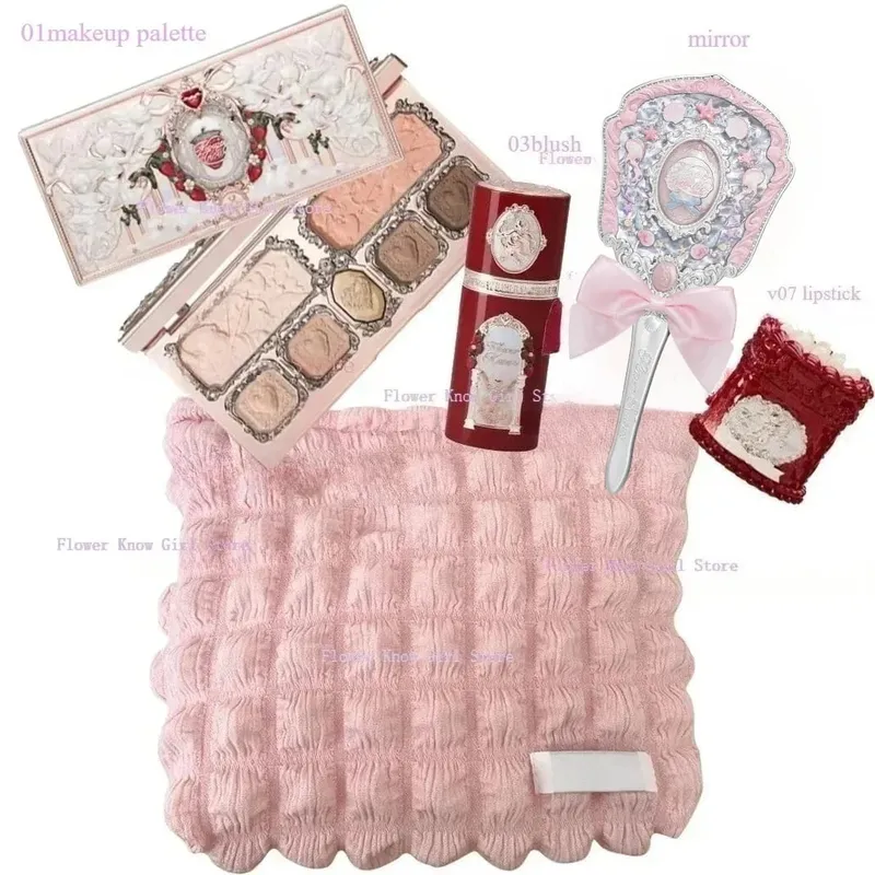 Flower Knows ALL IN ONE Makeup Kit Kompletní sada profesionálních obličejových paletek s očními stíny na rty s tuhými parfémy — image 15