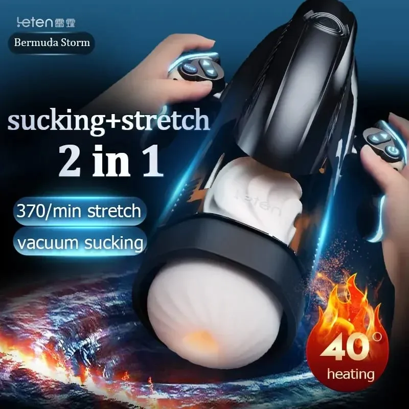 Automatic Male Masturbator Sucking Thrusting Modes Heating Stroker Blowiob Sex Machine Vibrator Adult Sex Toys for Men 18+ — image 4