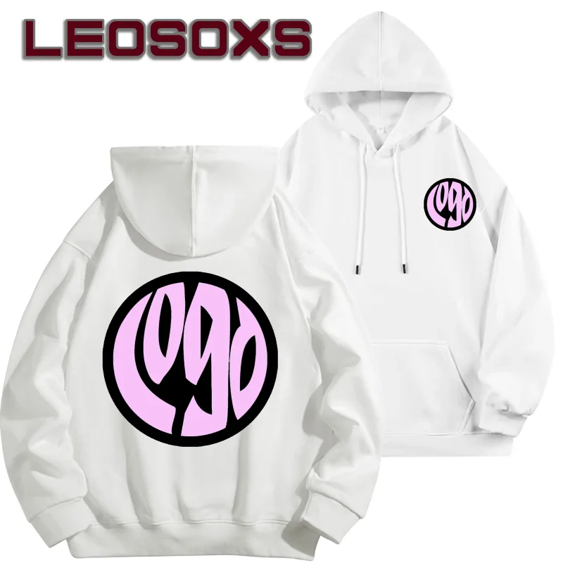 DIY Custom Logo Black Hooded Sweatshirt Pure Cotton Long-Sleeved Pullover Casual Top for Men And Women Autumn Winter Fashion