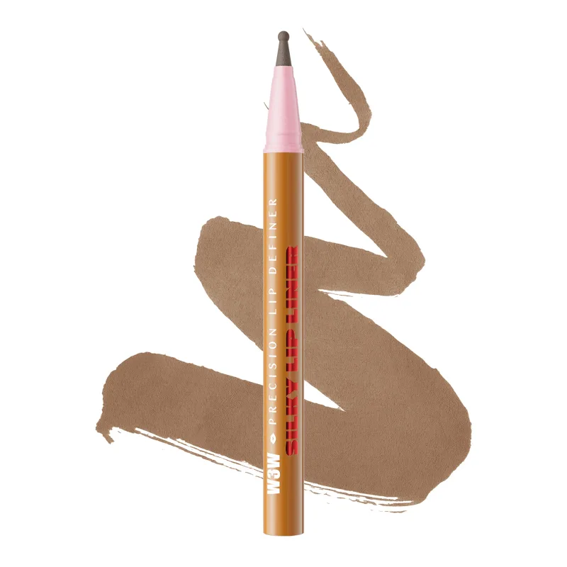 Longwear Liquid Lip Liner Waterproof 24 Hour Long Lasting Lip Liner Stain Marker Pen 2-in-1 Matte Semi Permanent Lipliner