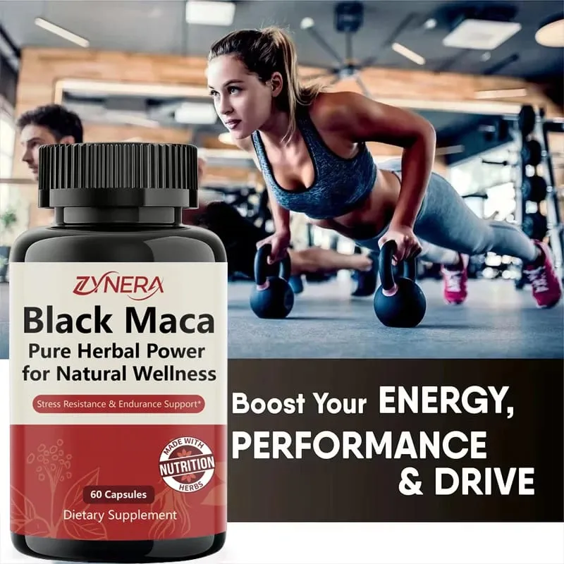 Natürliche, beste Potenzkapseln für Männer, Maca, langlebige, leistungsstarke Ergänzungspille für Männer, Leistungsunterstützung für Männer, gesunde Energie