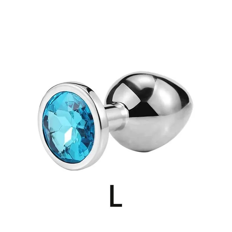 Stainless Steel round Butt Plug Anal Jewelry Stimulator Dildo for Couples Gay Sex Toys Adult Plug — image 11
