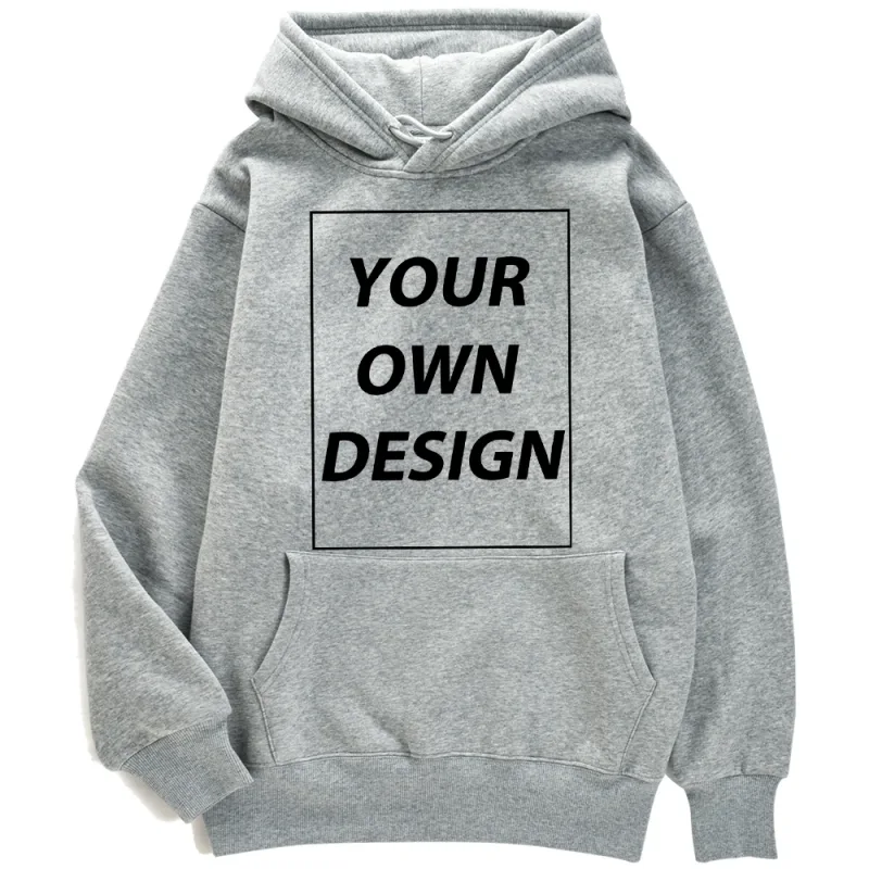 Personalizado diy impressão homem mulher outono inverno hoodies casual clássico pullovers simples confortável streetwear macio quente roupas esportivas
