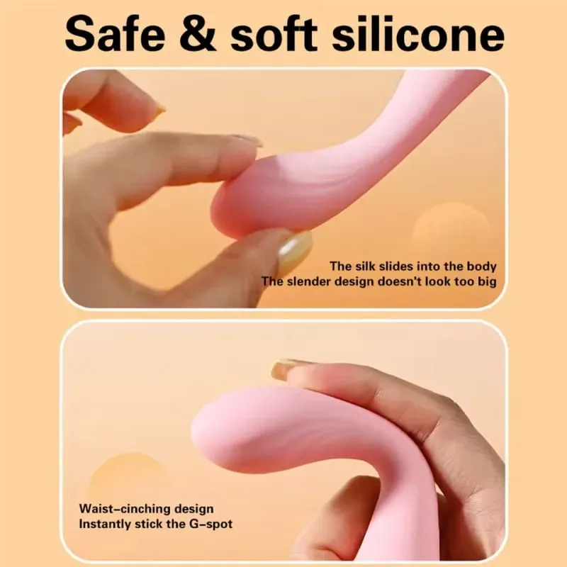 Vibrator Women Sex Toys Soft Dildo Vibrator 10 Modes Powerful G-spot Vibrators Vagina Massager Female Masturbation Adult Goods