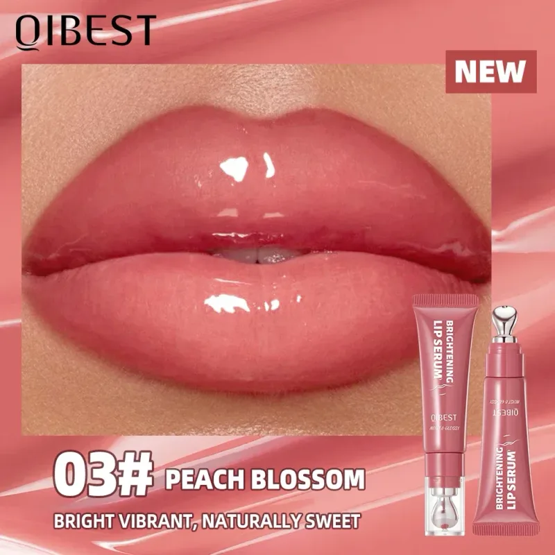 4 barvy Mirror Pearl Jemný Třpytivý Hydratační Trubkový Lesk na rty Hydratační Křišťálový Lesk Lesk na rty Glaze Layering Lip Makeup