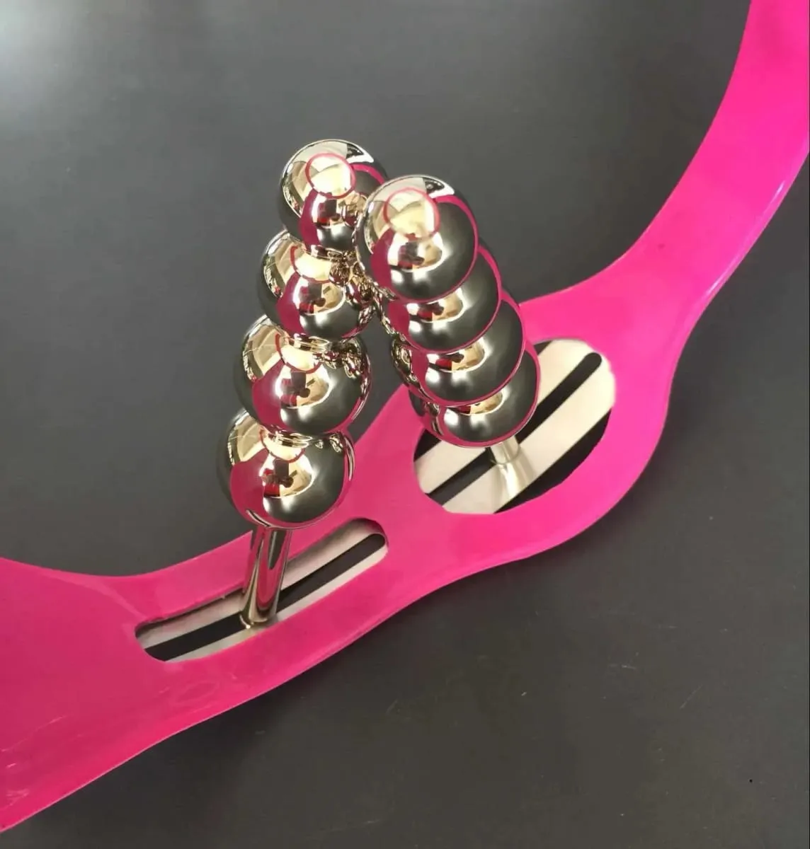 Female Stainless Steel Chastity Belt BDSM Bondage Adjustable Chastity Underwear Sex Toys for Woman Lockable Device Adult Product — image 6
